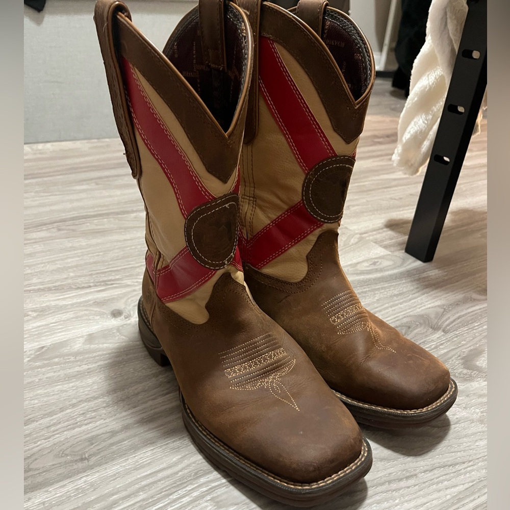 DURANGO MEN'S FLORIDA STATE FLAG WESTERN PERFORMANCE BOOTS - SQUARE TOE